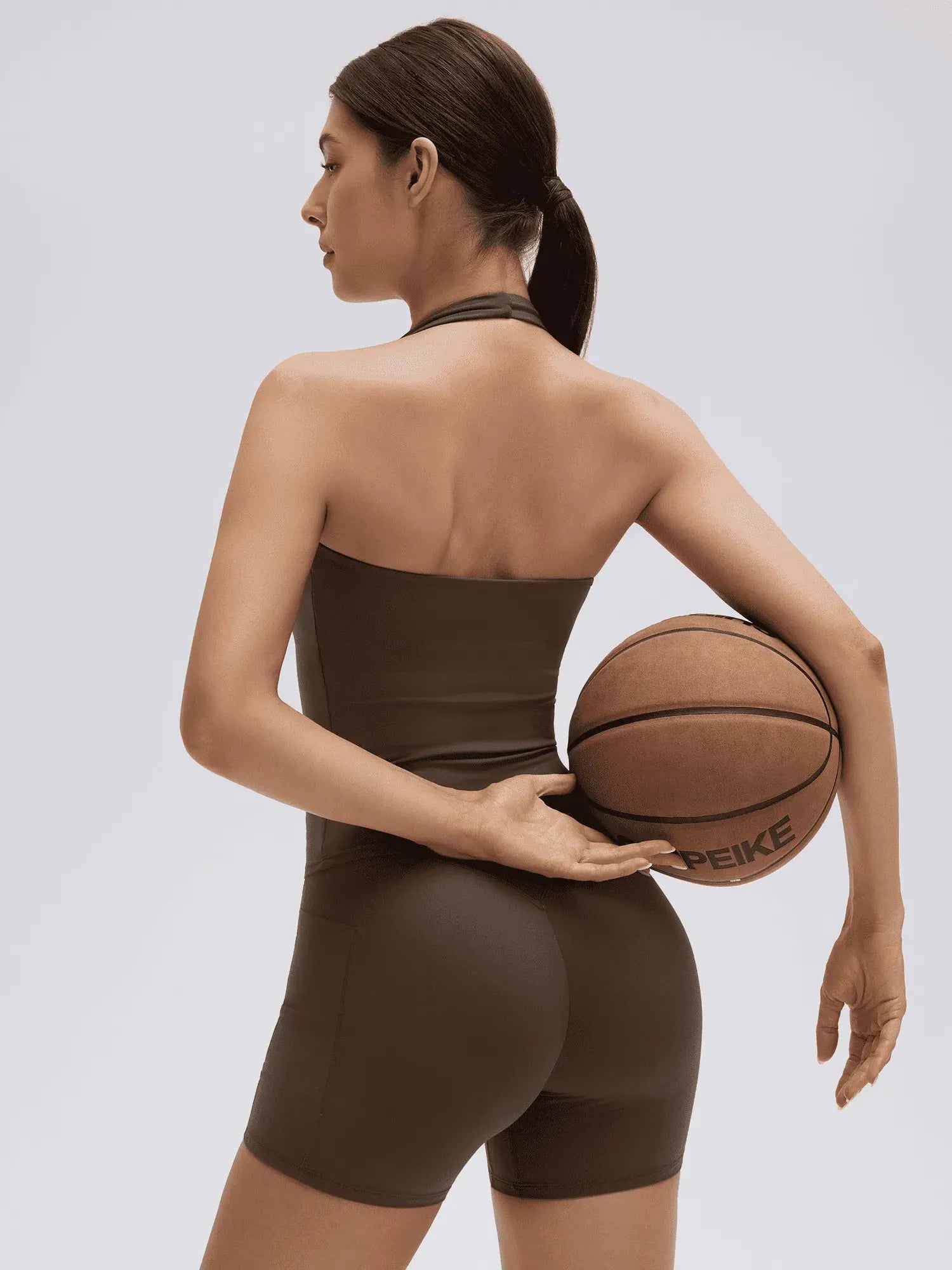 Halter Neck High Waisted 2 Piece Workout Sets
