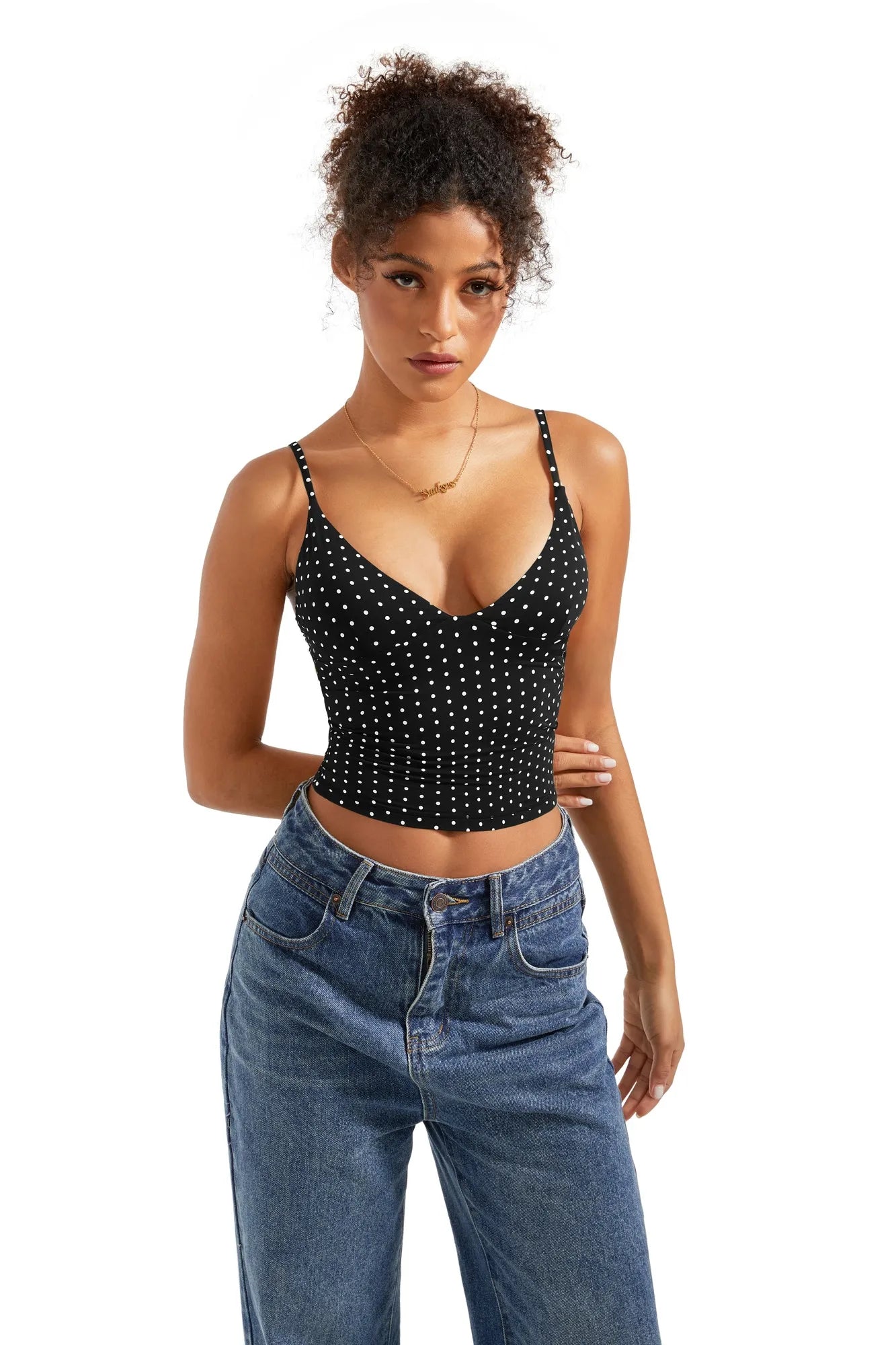 Buttery Soft Cami V Neck Tank Top