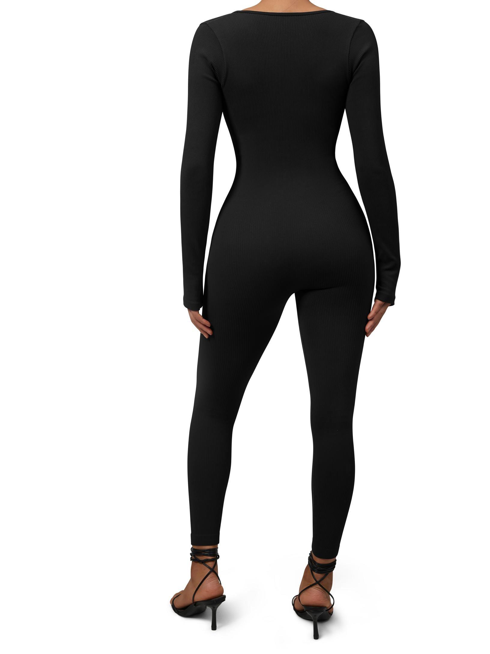 Ribbed One-Piece Jumpsuit