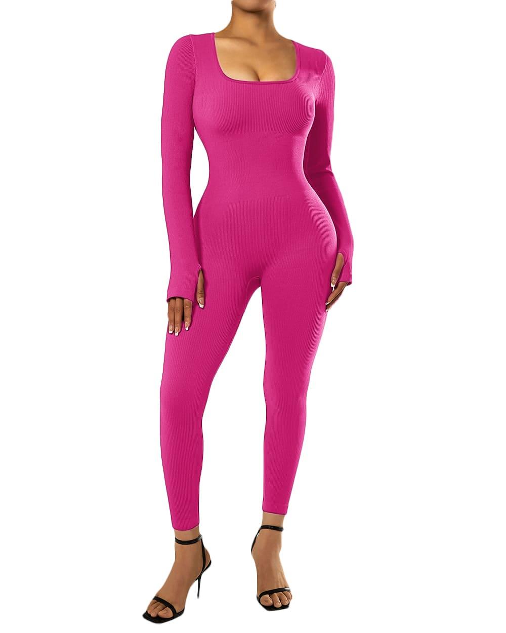 Ribbed One-Piece Jumpsuit