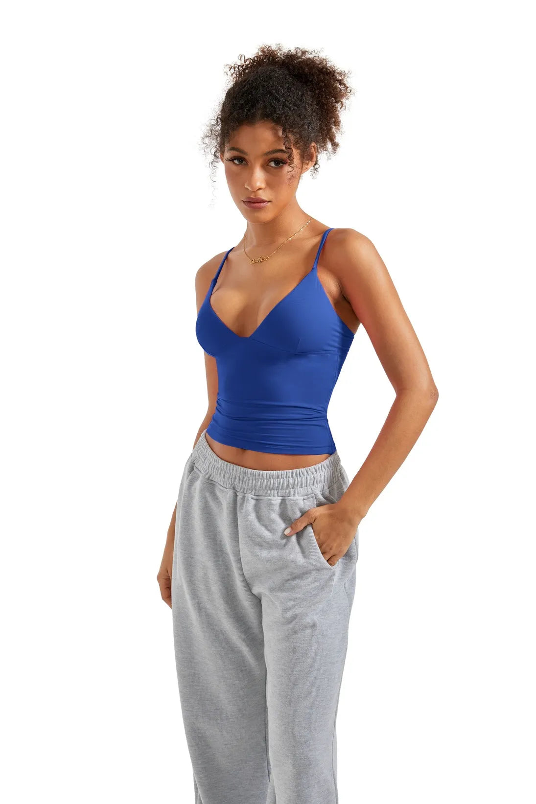 Buttery Soft Cami V Neck Tank Top