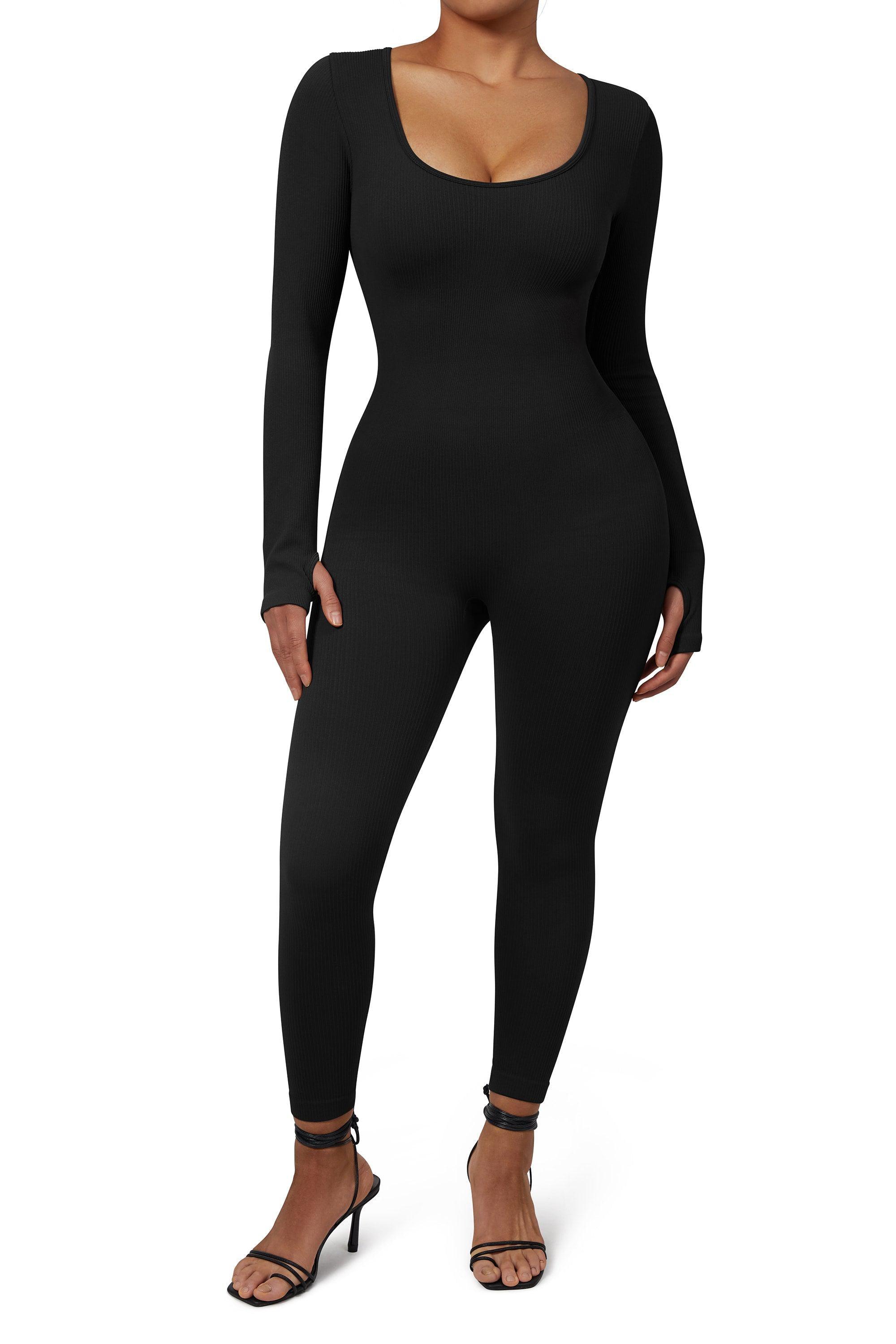 Ribbed One-Piece Jumpsuit