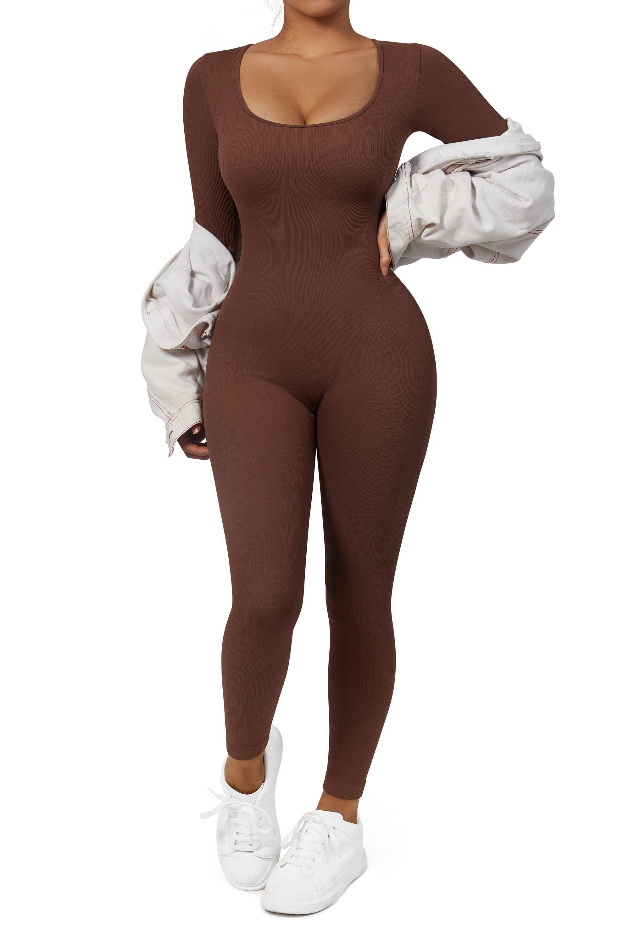 Ribbed One-Piece Jumpsuit